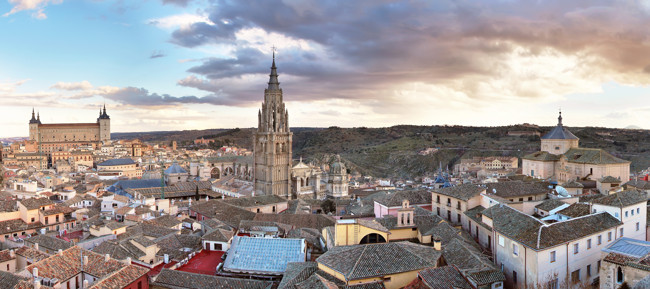 tejados de la ciudad de Toledo